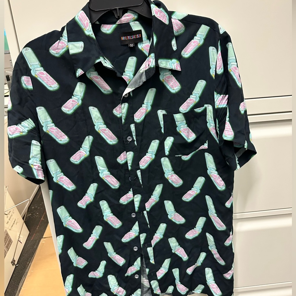 Cellphone Resort Shirt